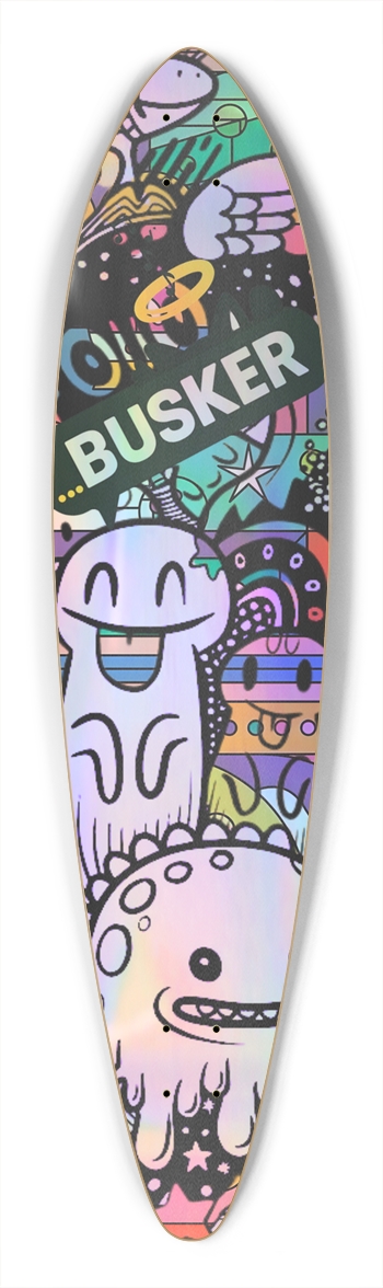 Dimensional Listeners ...BUSKER Pintail Longboard