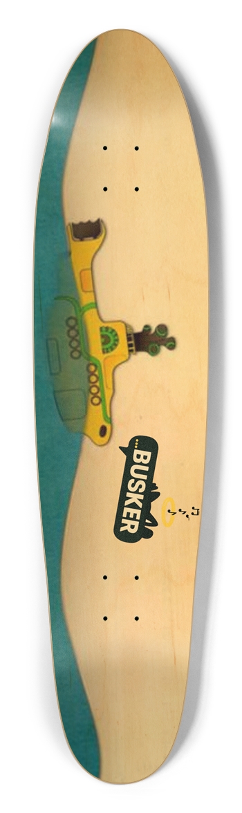 Yellow Submarine ...BUSKER Longboard