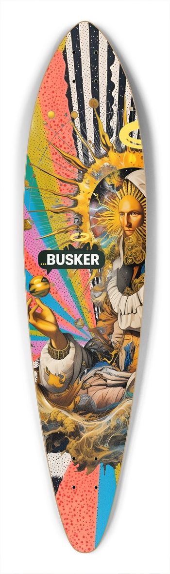 Sun God ...BUSKER Pintail Pintail Longboard
