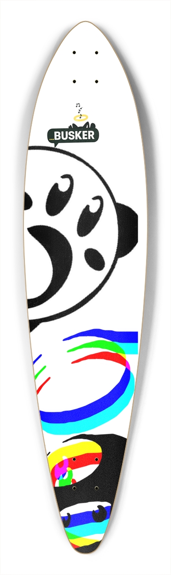 Super Kirby ...BUSKER Pintail Pintail Longboard