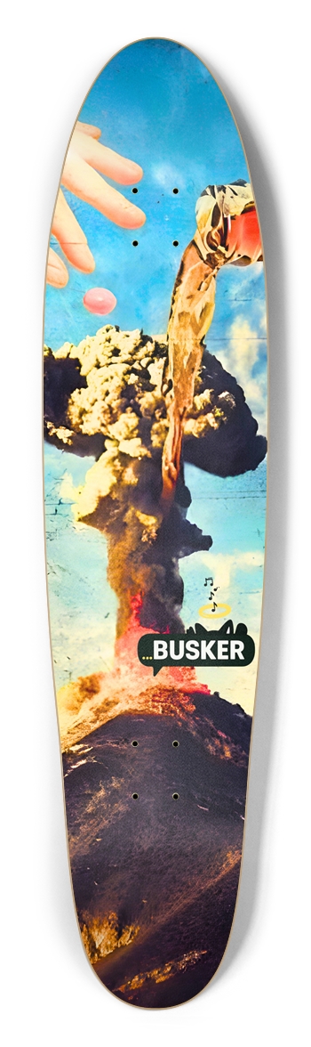 Volcano ...BUSKER Longboard Longboard Shape