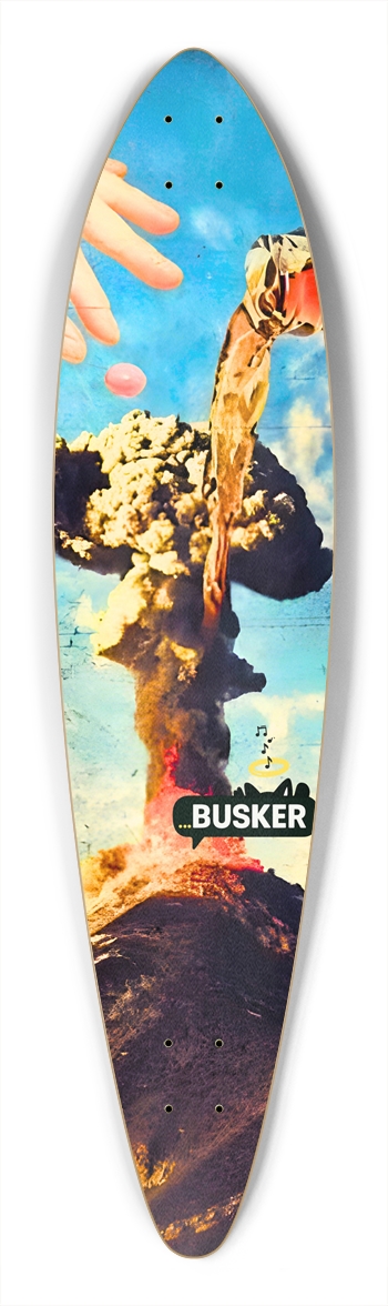 Volcano ...BUSKER Pintail Pintail Longboard