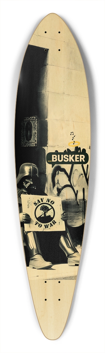 Peace Vader ...BUSKER Pintail Pintail Longboard