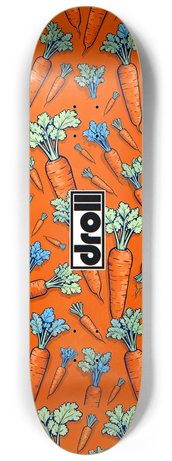 Carrots on Orange
