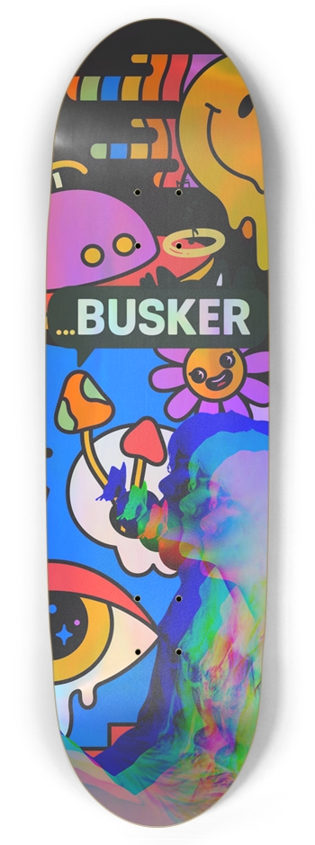 Butterfly Effect ...BUSKER Football Skateboard