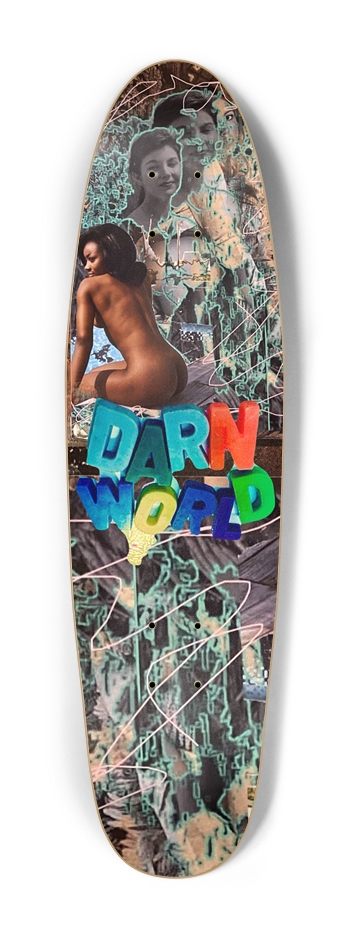 POOLSIDE ICE CREAM 7.87” Cruiser Shape