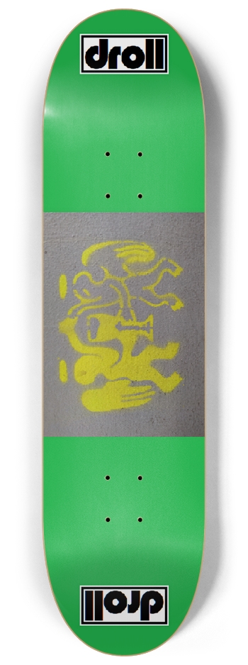 Alien Angels Goblet on Kelly Green