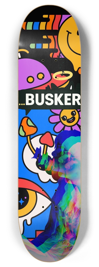 Butterfly Effect...BUSKER 8" Skateboard 8 Inch Skateboard Deck