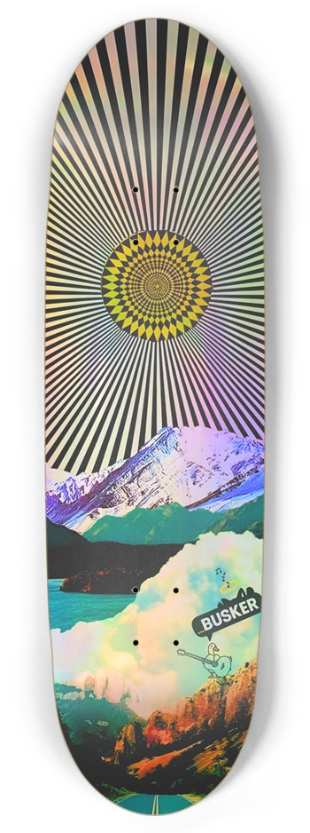 Mountain Duck...BUSKER Football Skateboard