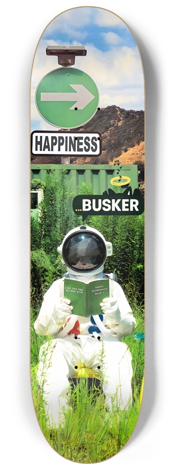 Distant Listener ...BUSKER 8.25 Skateboard 8-1/4 Skateboard Deck