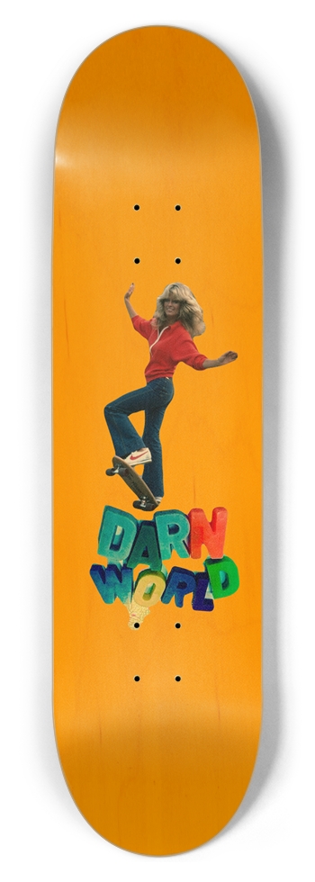 FAWCETT PRO 8.5” 8-1/2 Skateboard Deck