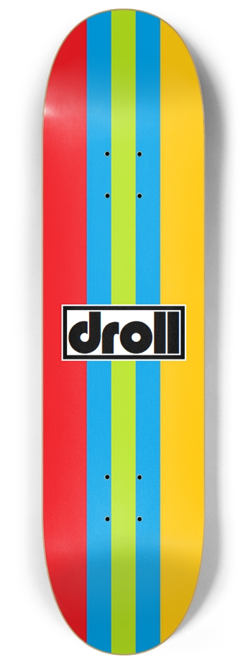 Classic Stripes Red/Yellow/Neon Green