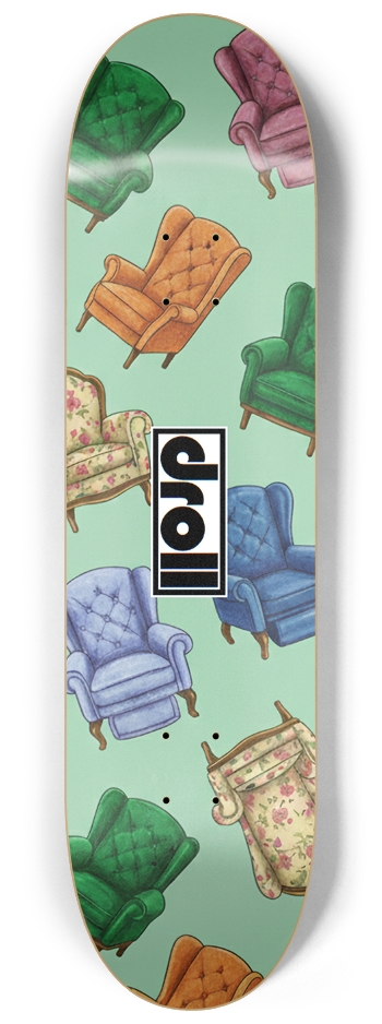 Chairs on Mint Green