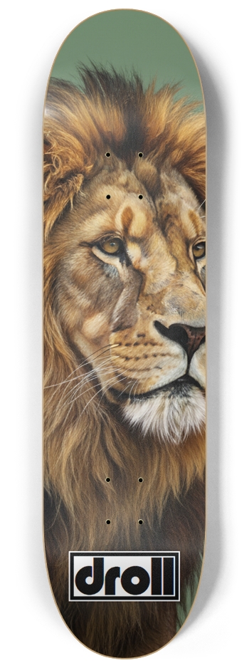 Lion on Sage Green