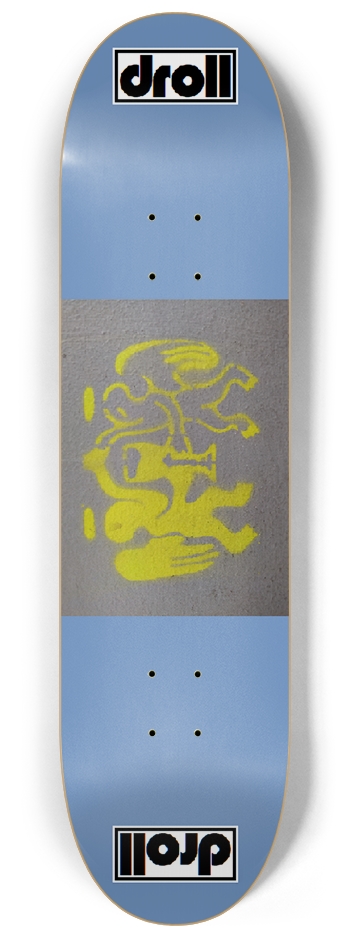 Alien Angels Goblet on Light Blue