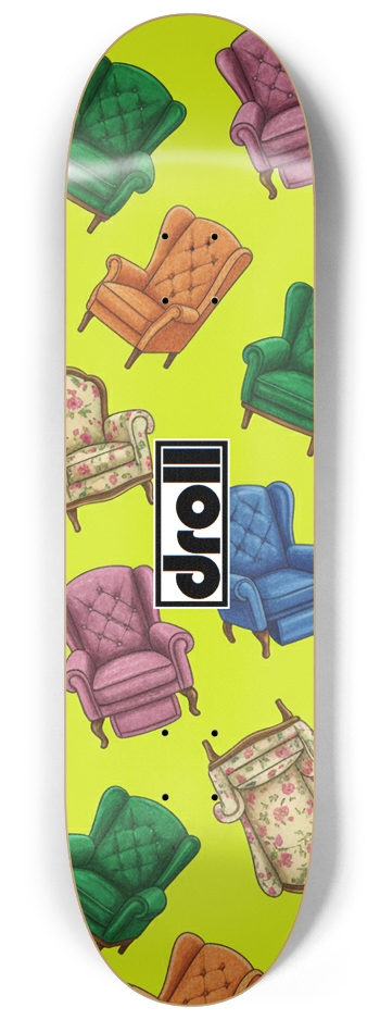 Chairs on Neon Yellow