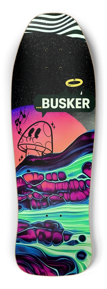 Glowing River ...BUSKER Shredder Style Shredder Shape