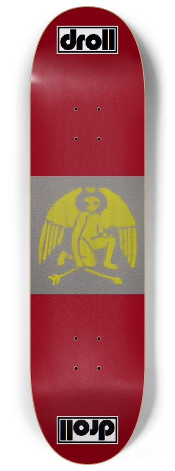 Alien Angel on Crimson