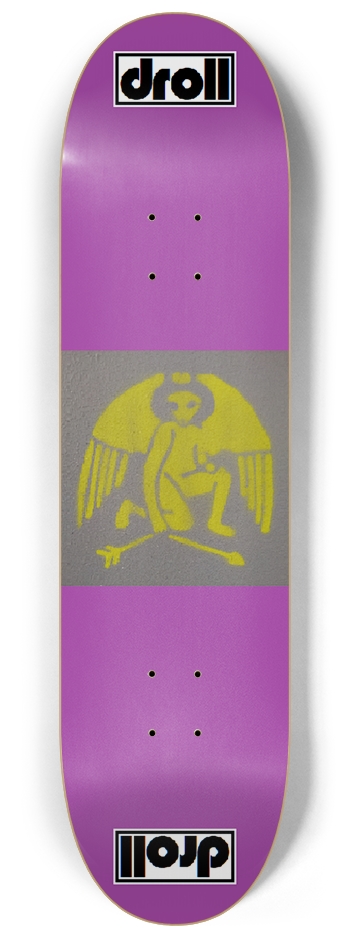 Alien Angel on Purple