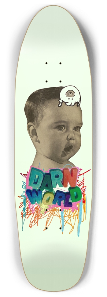 DIAPER HERO 9” Glow Punk Nose Pool Shape