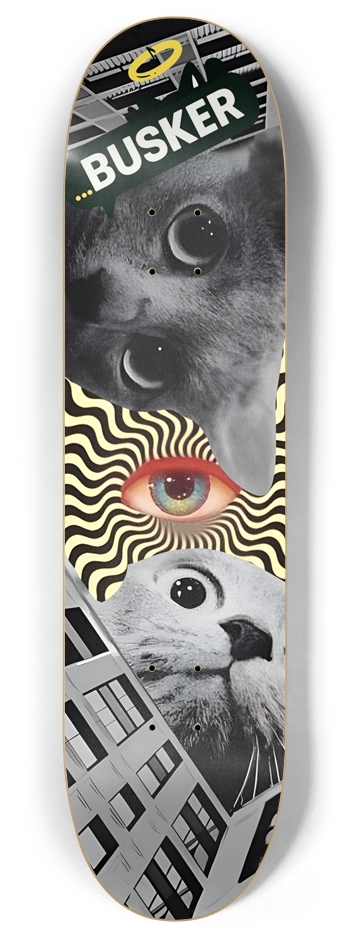 Eyes on You...BUSKER 8" Skateboard 8 Inch Skateboard Deck