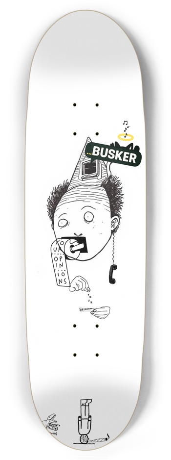 Fell Out the Attic ...BUSKER Football Shape