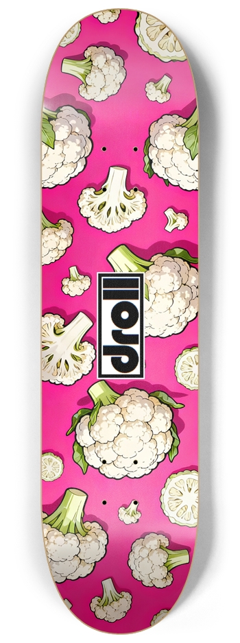 Cauliflower on Hot Pink