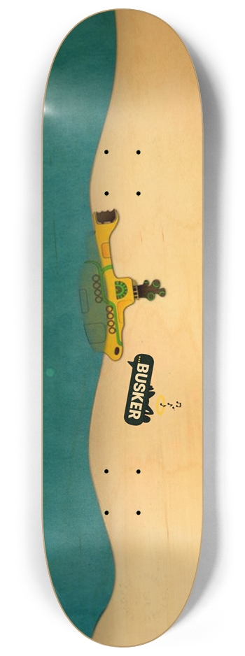 Yellow Submarine ...BUSKER 8.25 Skateboard