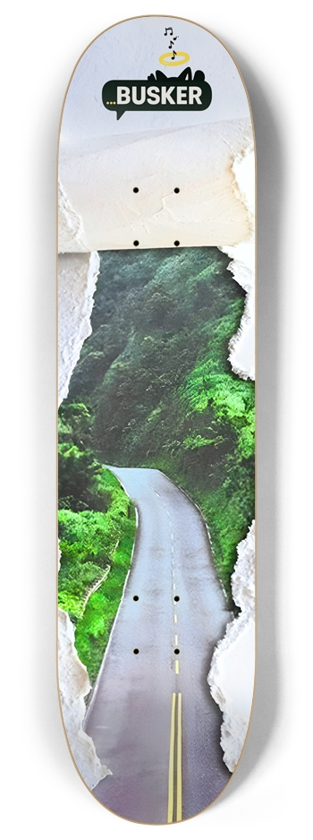 Hidden Road...BUSKER 8" Skateboard 8 Inch Skateboard Deck