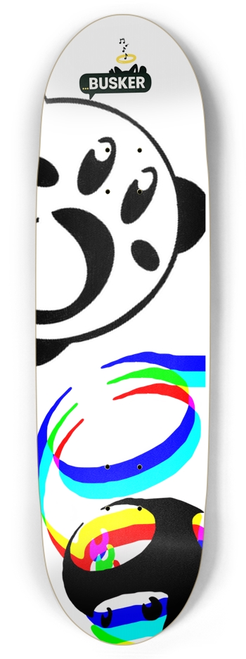 Super Kirby ...BUSKER Football Skateboard