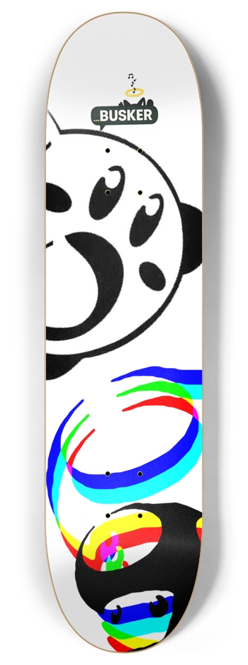 Super Kirby...BUSKER 8" Skateboard 8 Inch Skateboard Deck