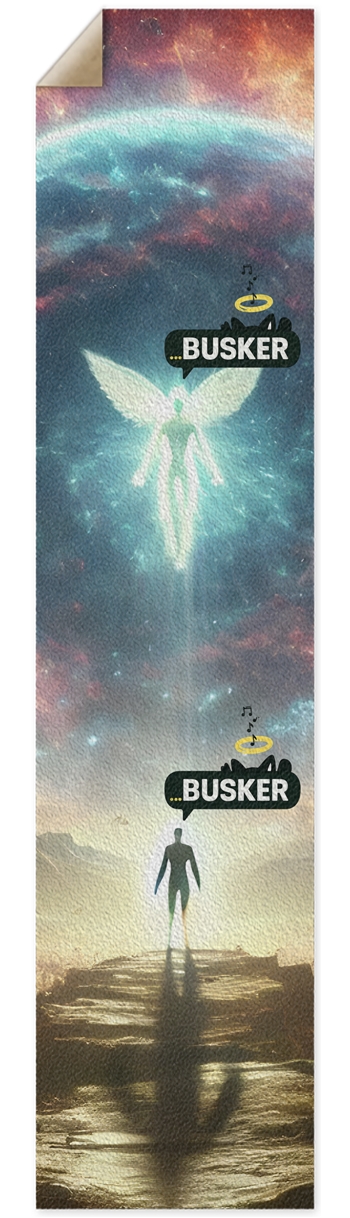 Celestial Feedback...BUSKER Longboard Griptape Griptape for Longboards