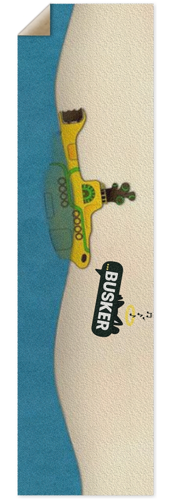 Yellow Submarine...BUSKER 10x36 Griptape
