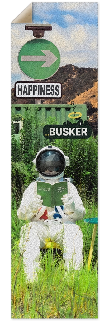 Distant Listener...BUSKER 10x36 Griptape 10 x 36 Inch Griptape