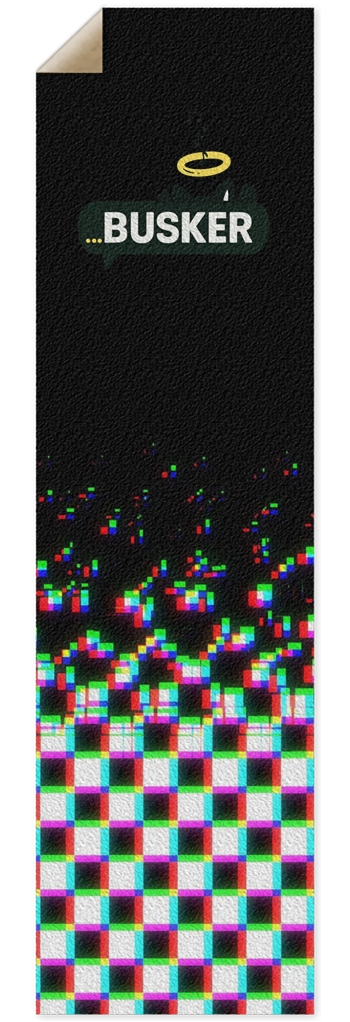 Glitch Finish...BUSKER 10x36 Griptape