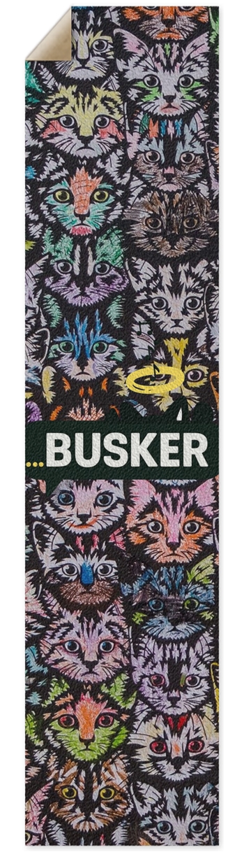 Stray Cats...BUSKER Longboard Griptape