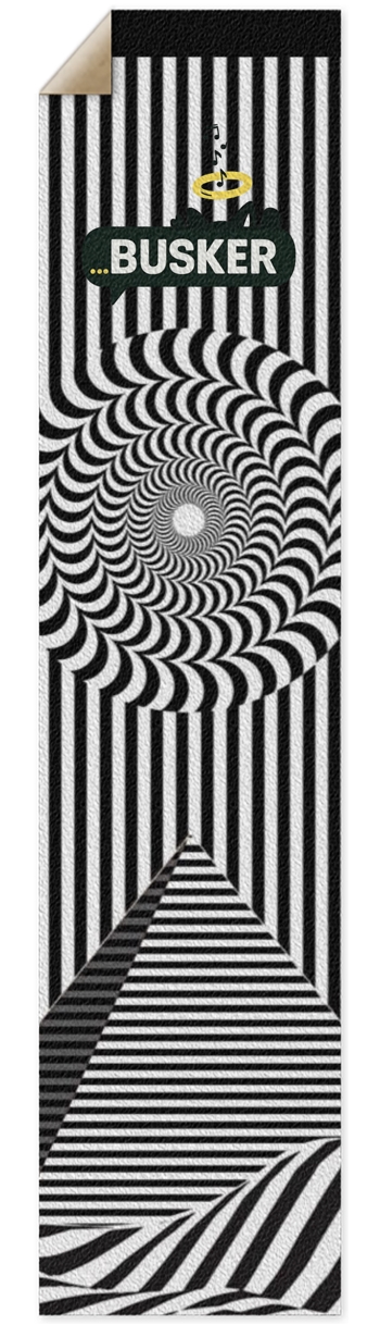 Optical Pyramid...BUSKER Longboard Griptape Griptape for Longboards