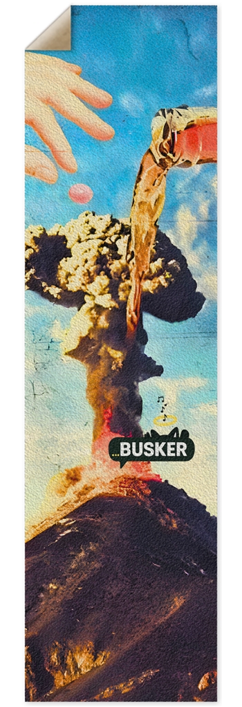 Volcano...BUSKER 10x36 Griptape 10 x 36 Inch Griptape