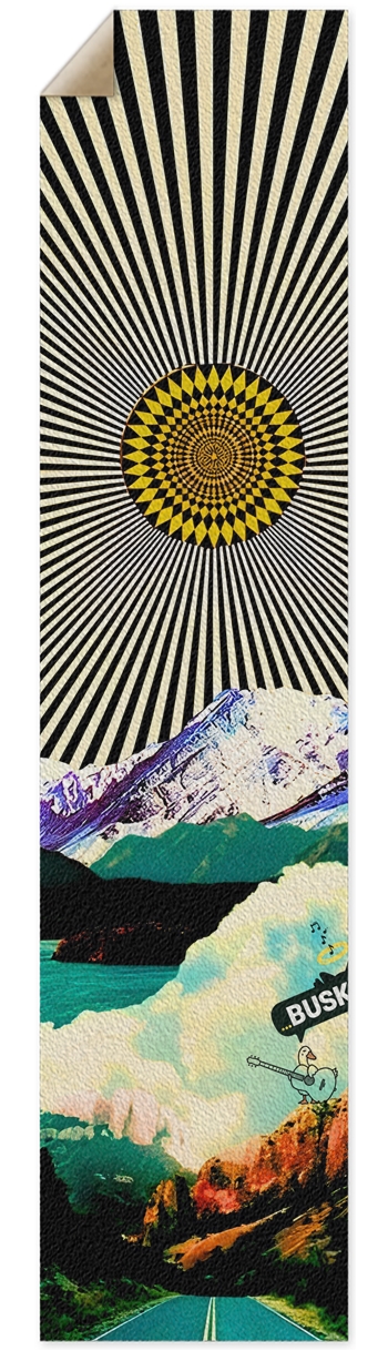 Mountain Duck...BUSKER Longboard Griptape Griptape for Longboards