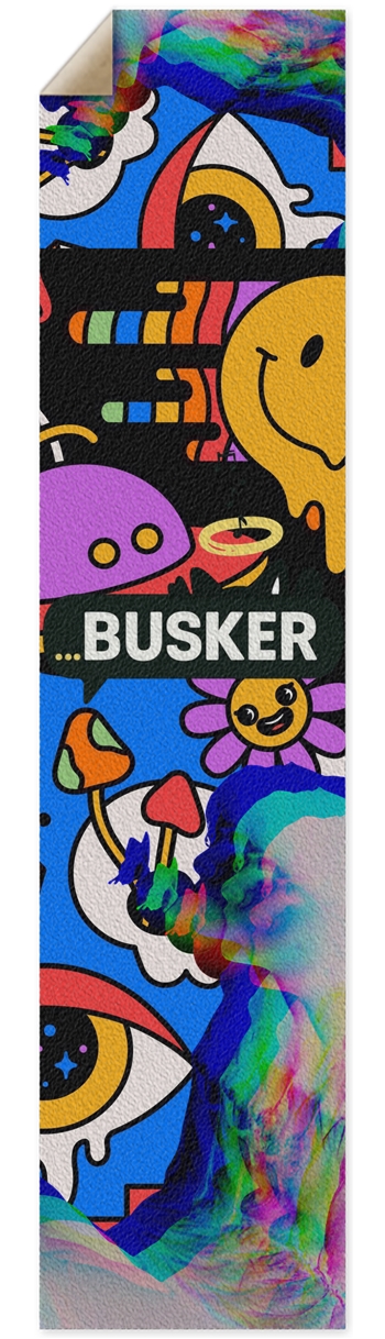 ButterFly Effect...BUSKER Longboard Griptape Griptape for Longboards