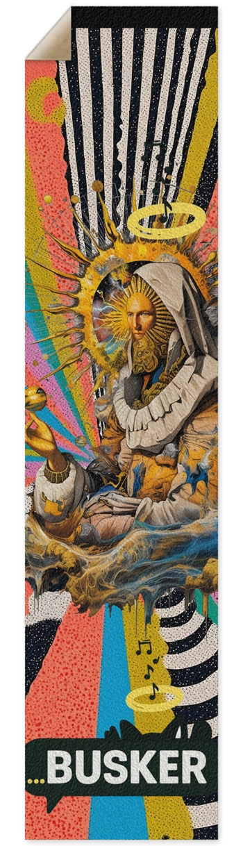 Sun God...BUSKER Longboard Griptape Griptape for Longboards