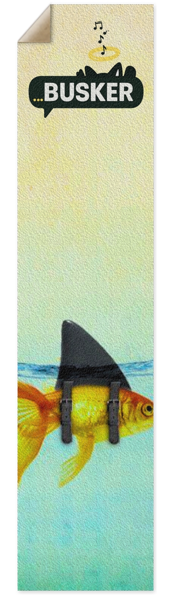 Gold Fish...BUSKER Longboard Griptape