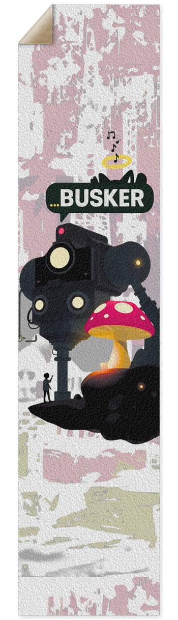 Drone Maker...BUSKER Longboard Griptape