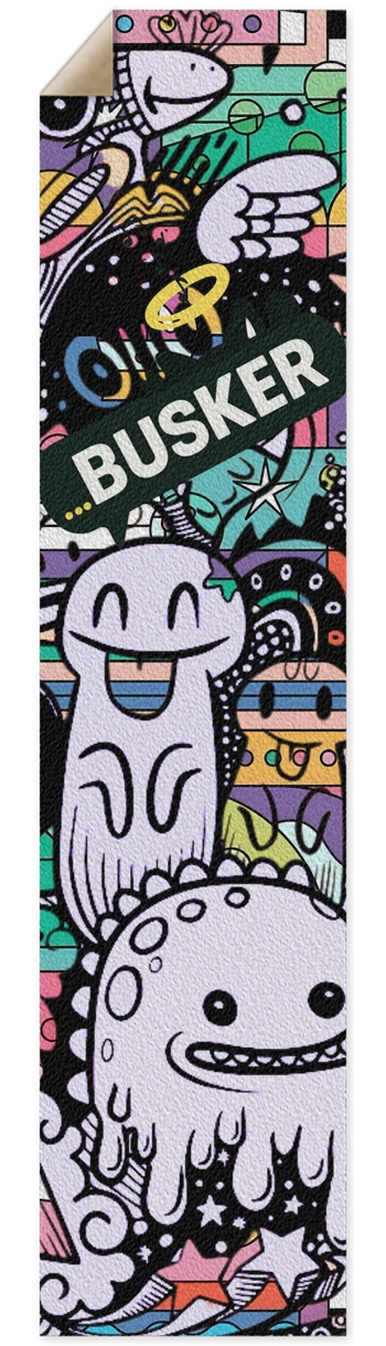Dimensional Listeners...BUSKER Longboard Griptape