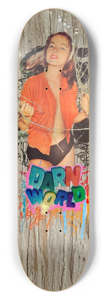 WEST END GIRL 8.5” 8-1/2 Skateboard Deck