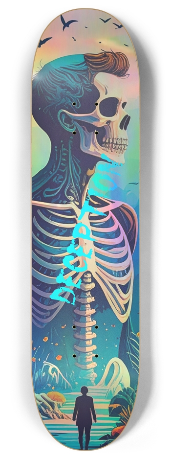 Deadly Jungle - 05 (ltd edition Holograph edition) 8 Inch Skateboard Deck
