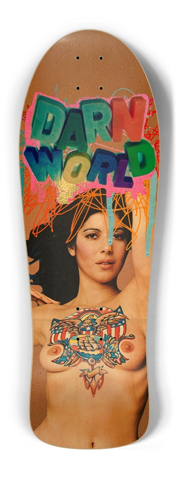 STAR SPANGLED 10.25” Old School Shape