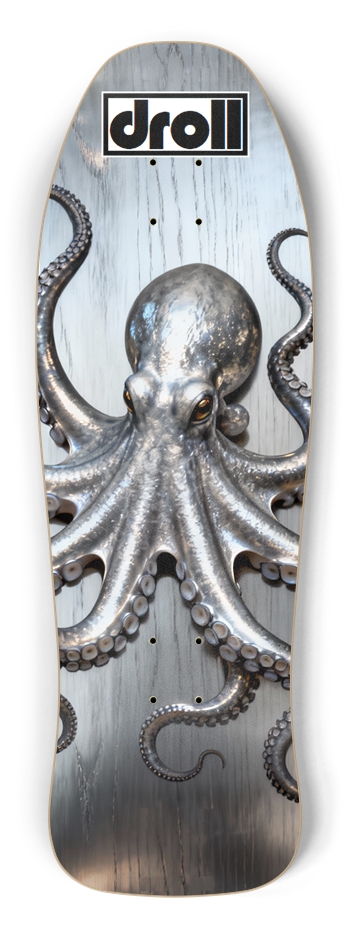silver octopus on silver Shredder Shape