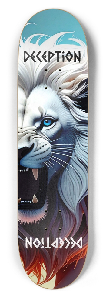Animal Kingdom : Lion 01 8-1/2 Skateboard Deck