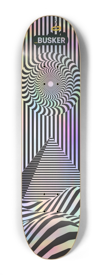 Optical Pyramid...BUSKER Kid Skateboard